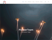Tablet Screenshot of pioneerteam.it